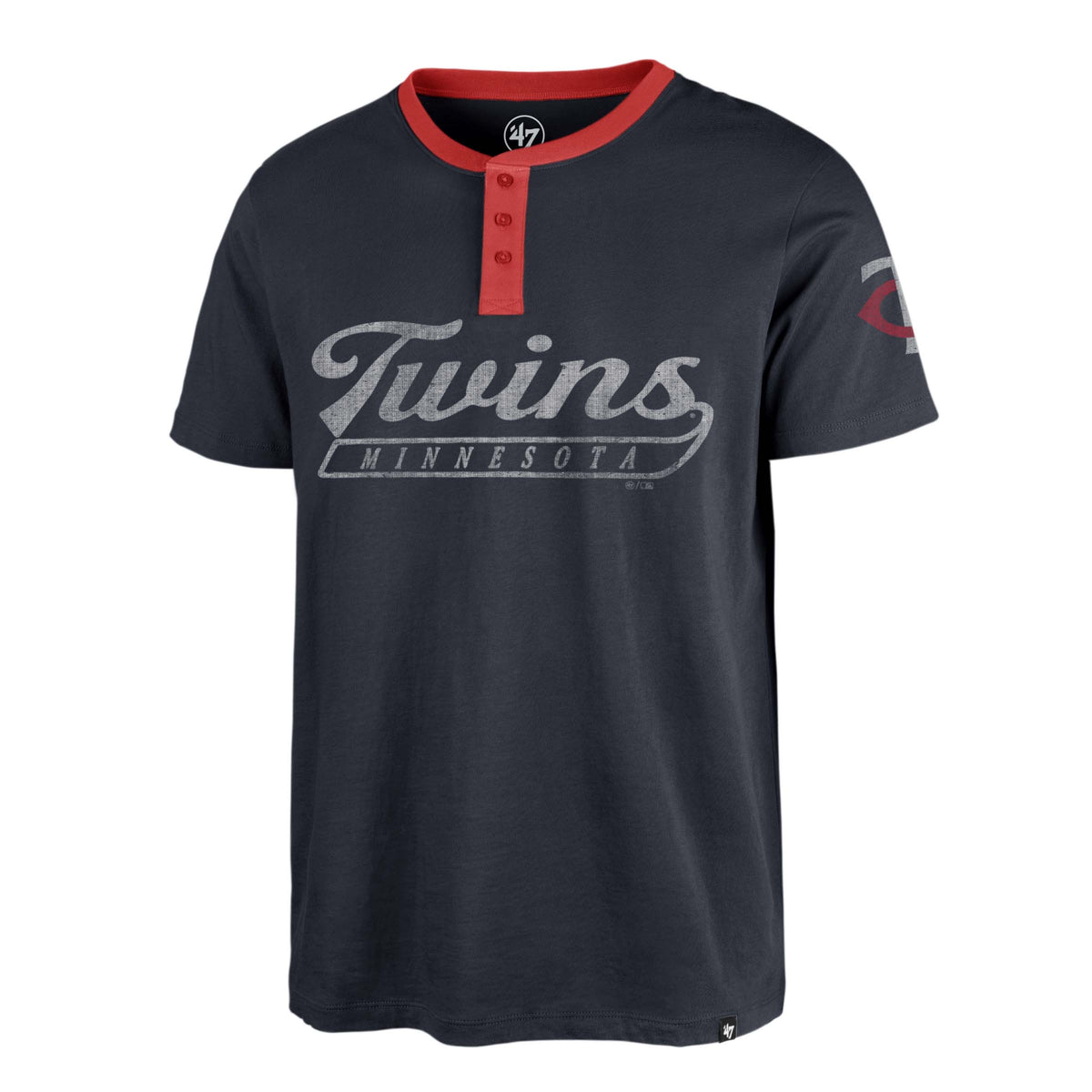 MINNESOTA TWINS WEST END '47 HENLEY TEE