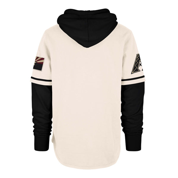 Men's '47 Cream Chicago White Sox Trifecta Shortstop Pullover Hoodie Size: Extra Large