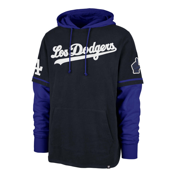 Los Angeles Dodgers City Connect Gray Hoodie - Mens 