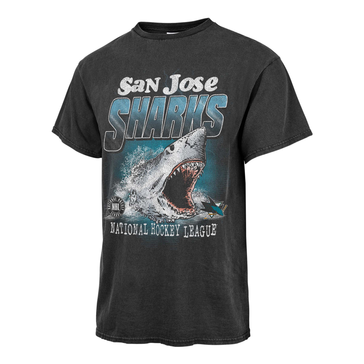 SAN JOSE SHARKS TRADITION '47 VINTAGE TUBULAR TEE
