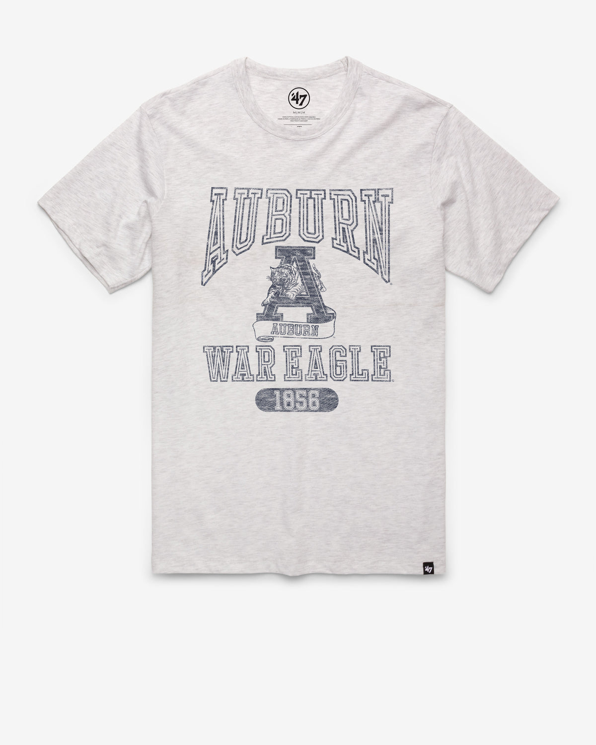 AUBURN TIGERS VINTAGE LINE PRESS '47 FRANKLIN TEE