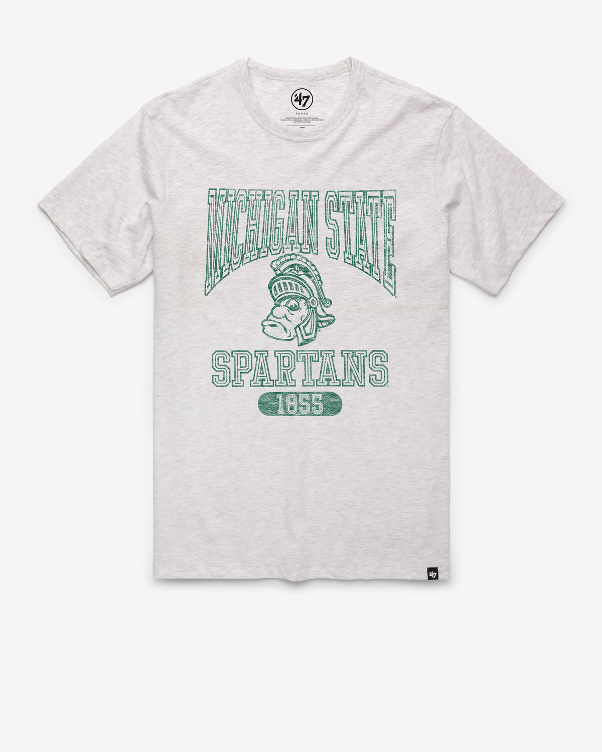 MICHIGAN STATE SPARTANS VINTAGE LINE PRESS '47 FRANKLIN TEE