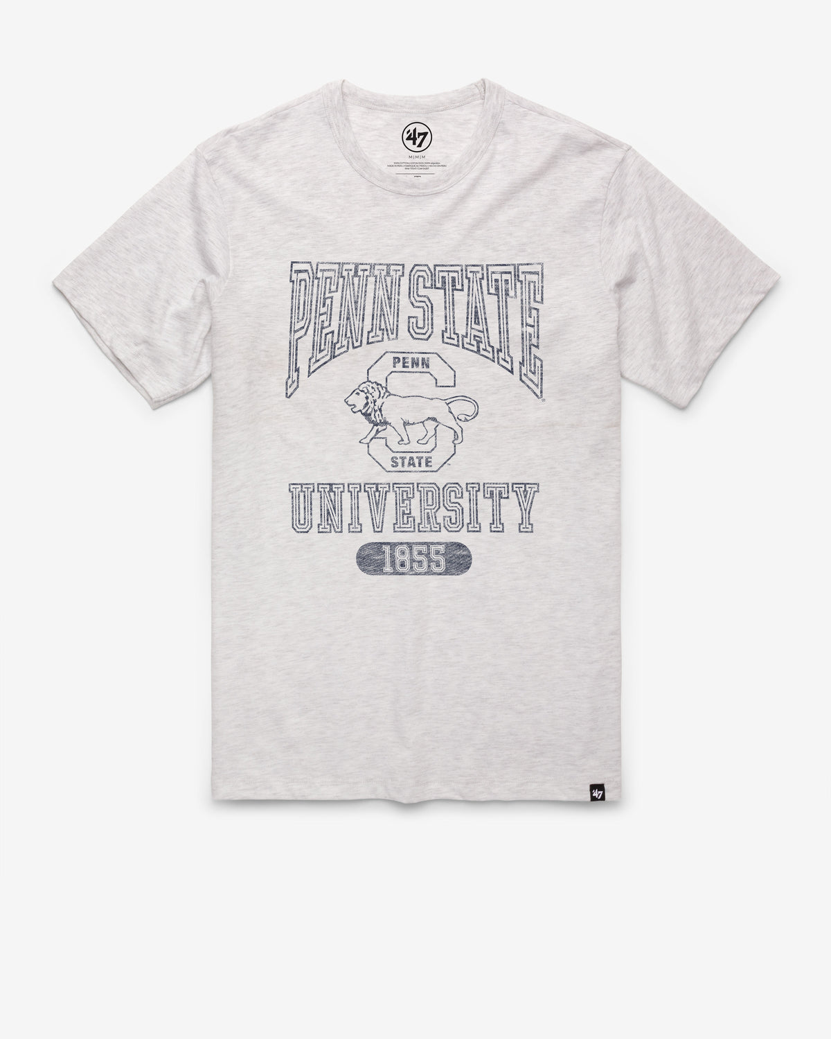PENN STATE NITTANY LIONS VINTAGE LINE PRESS '47 FRANKLIN TEE