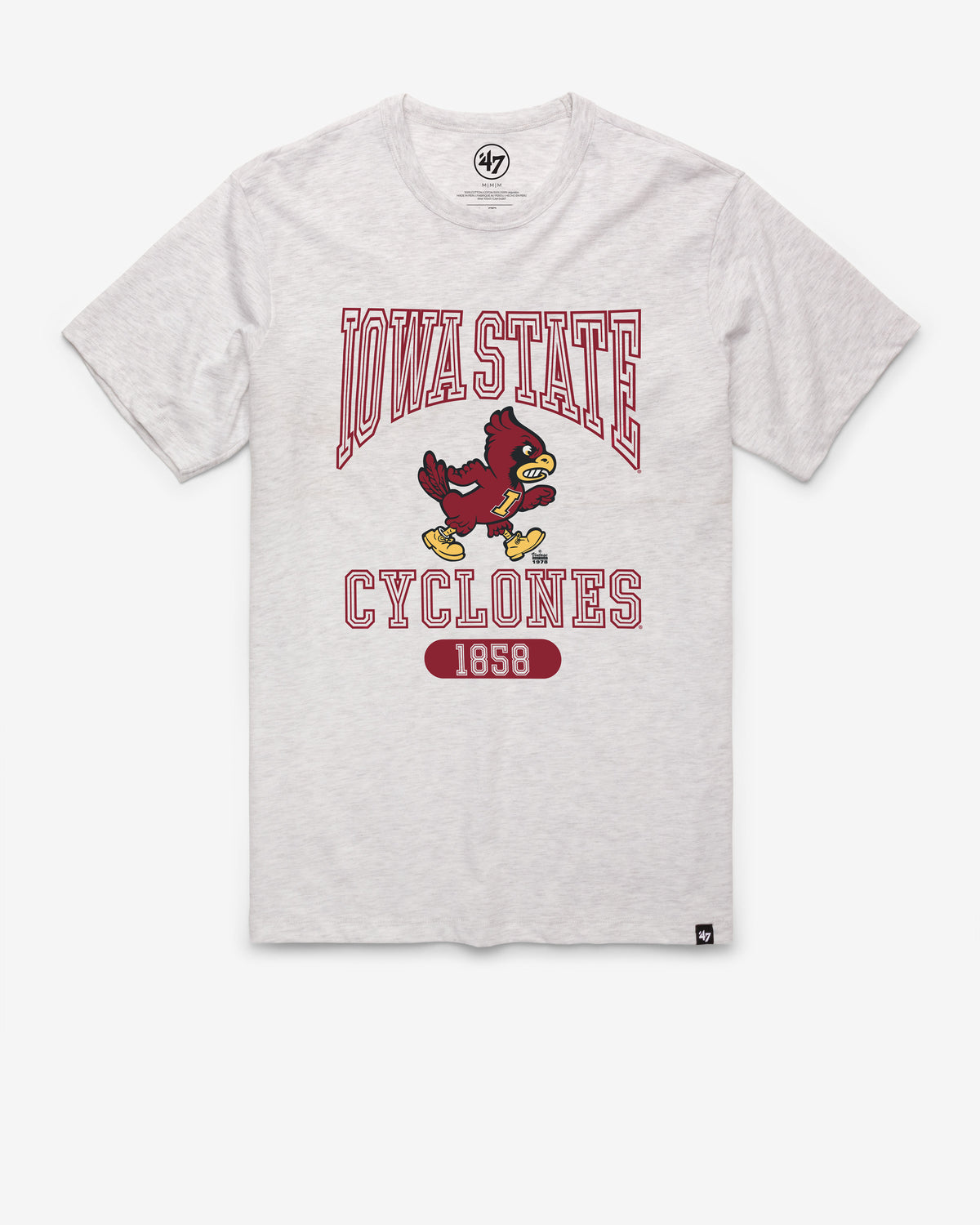IOWA STATE CYCLONES VINTAGE LINE PRESS '47 FRANKLIN TEE