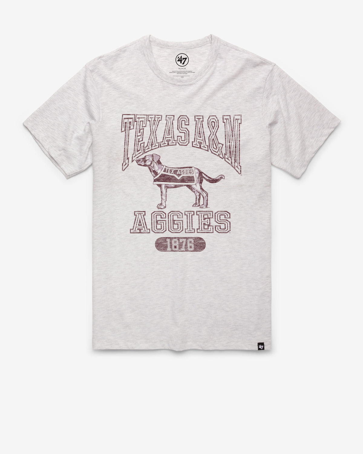 TEXAS A&M AGGIES VINTAGE LINE PRESS '47 FRANKLIN TEE