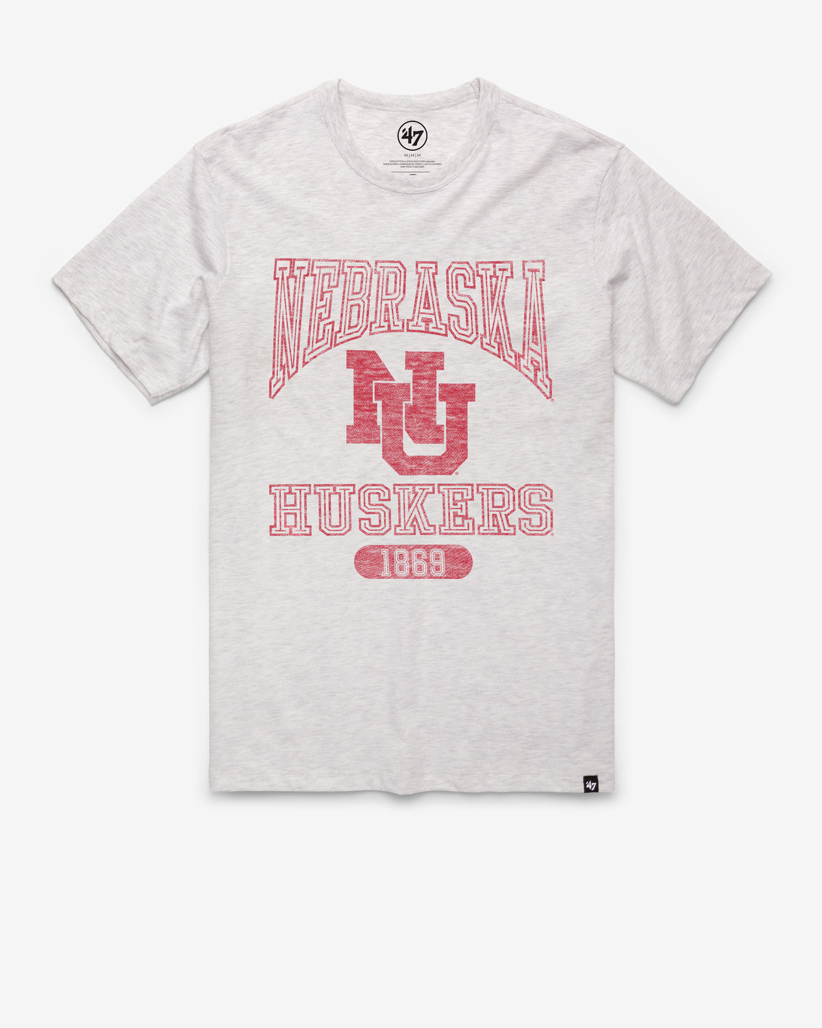 NEBRASKA CORNHUSKERS VINTAGE LINE PRESS '47 FRANKLIN TEE