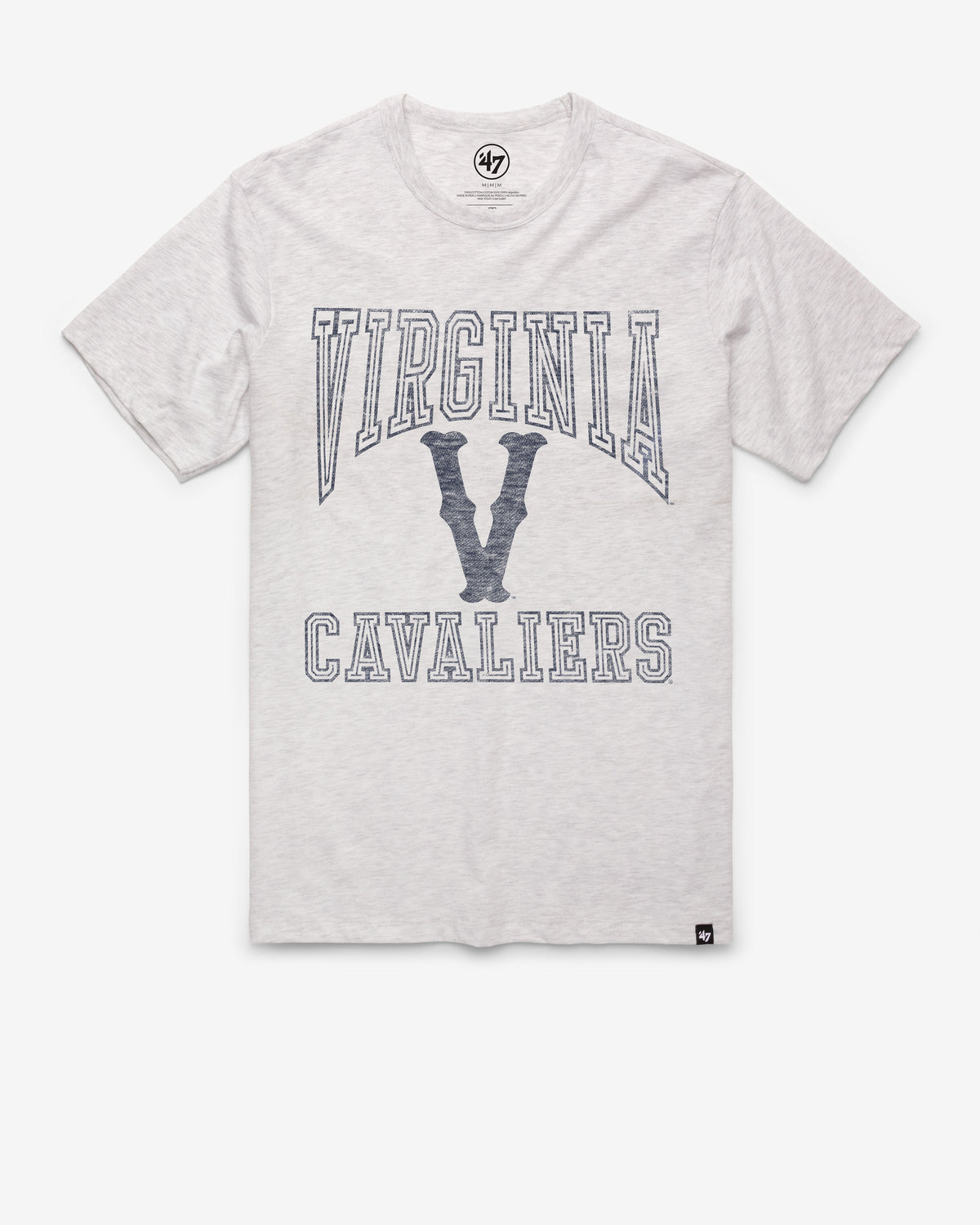 VIRGINIA CAVALIERS VINTAGE LINE PRESS '47 FRANKLIN TEE