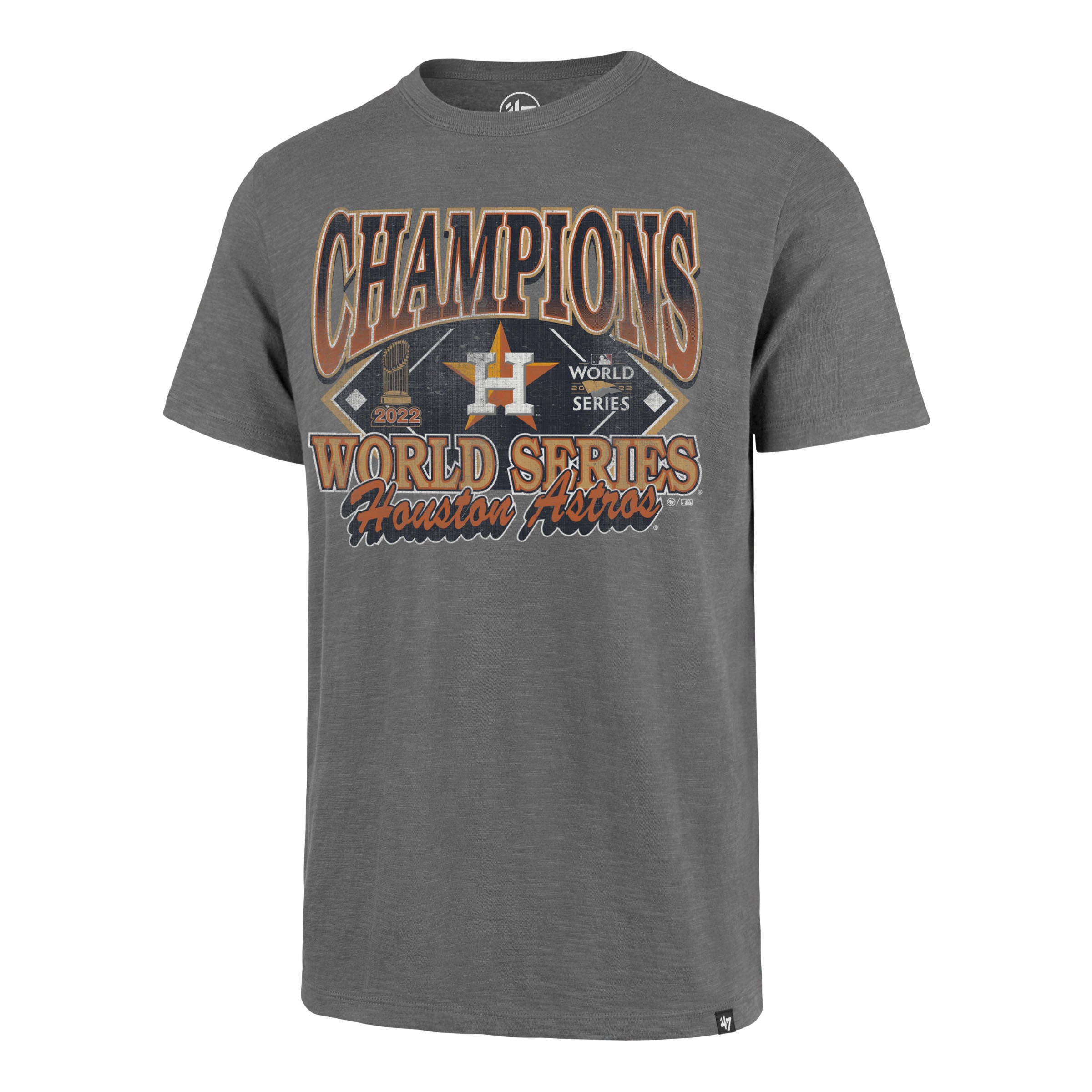 HOUSTON ASTROS 2022 WORLD SERIES CHAMPS '47 SCRUM TEE