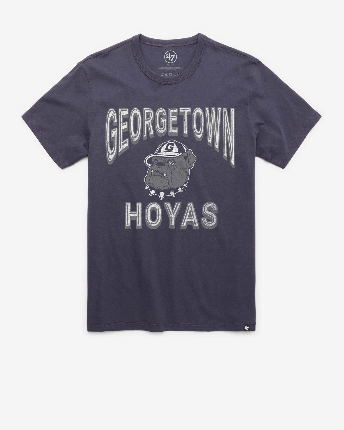 GEORGETOWN HOYAS VINTAGE FAN OUT '47 FRANKLIN TEE