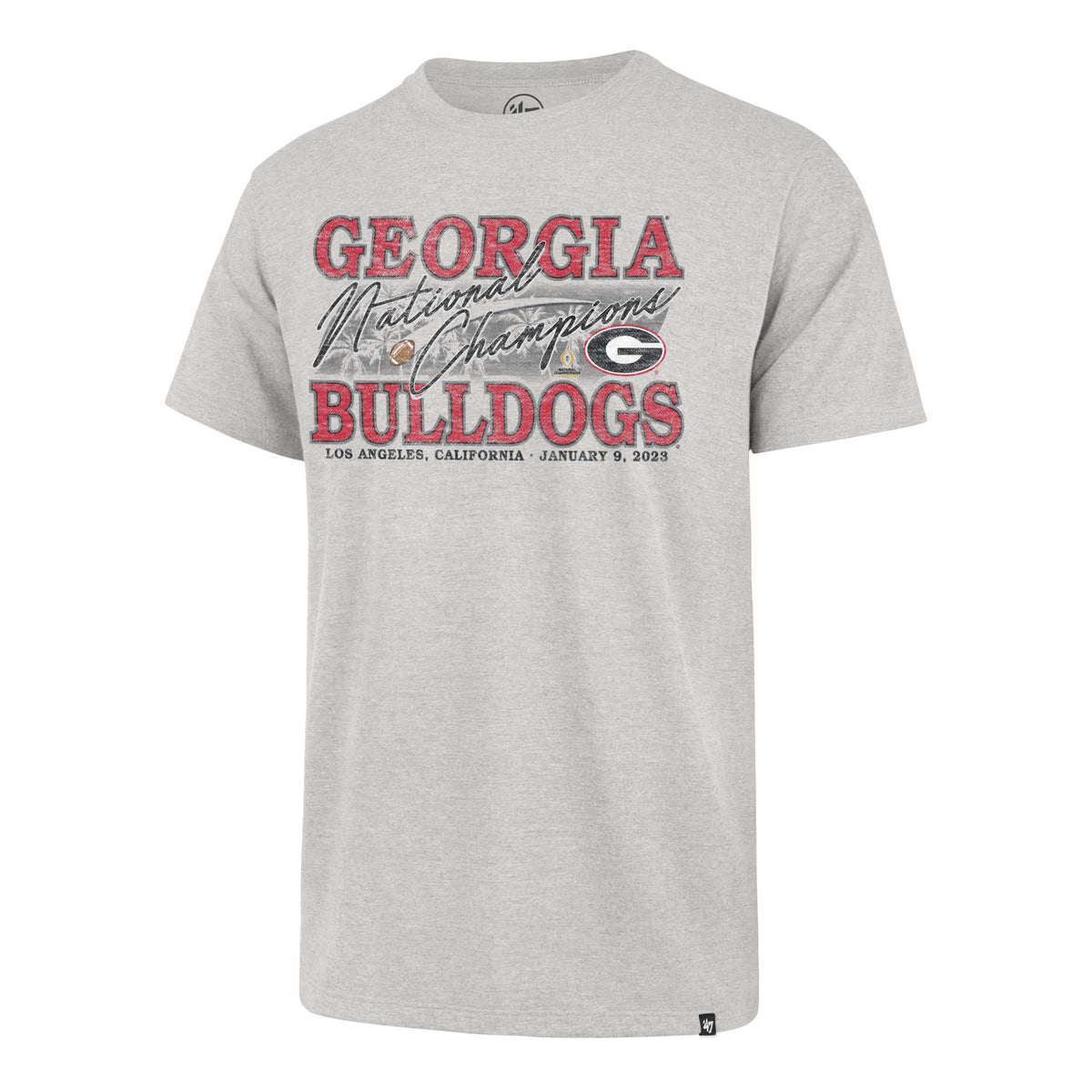 GEORGIA BULLDOGS 2022 CFP NATIONAL CHAMPS '47 FRANKLIN TEE