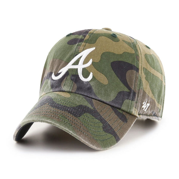 Atlanta Braves - Road Clean Up Hat, 47 Brand