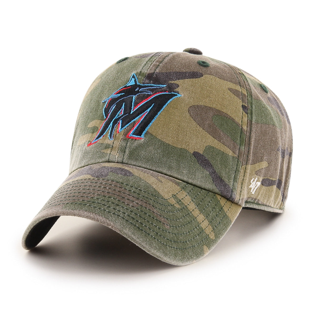 MIAMI MARLINS CAMO '47 CLEAN UP