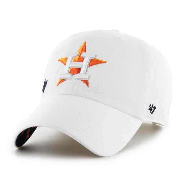 Houston Astros Hat Men Strap Back Cooperstown Logo Cotton Star One Size 47  Cap +