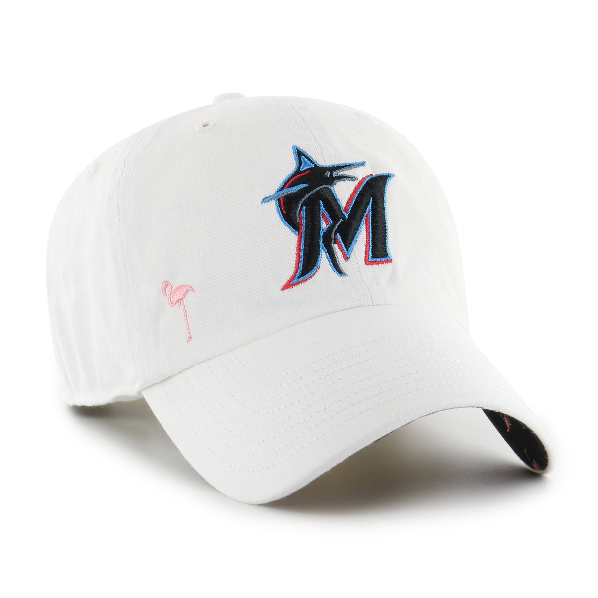 MIAMI MARLINS CONFETTI ICON '47 CLEAN UP WOMENS