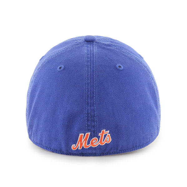 47 Brand New York Mets Striped Bucket Hat in White