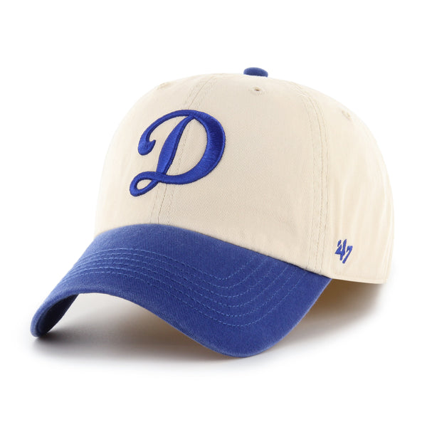 47 Brand Los Angeles Dodgers Dark Gray Pink Clean Up Cap