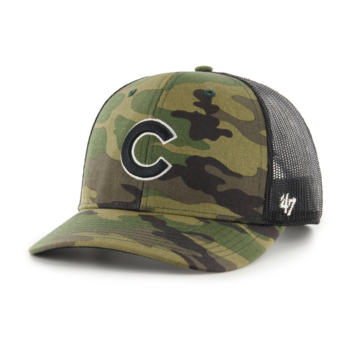 CHICAGO CUBS CAMO '47 TRUCKER