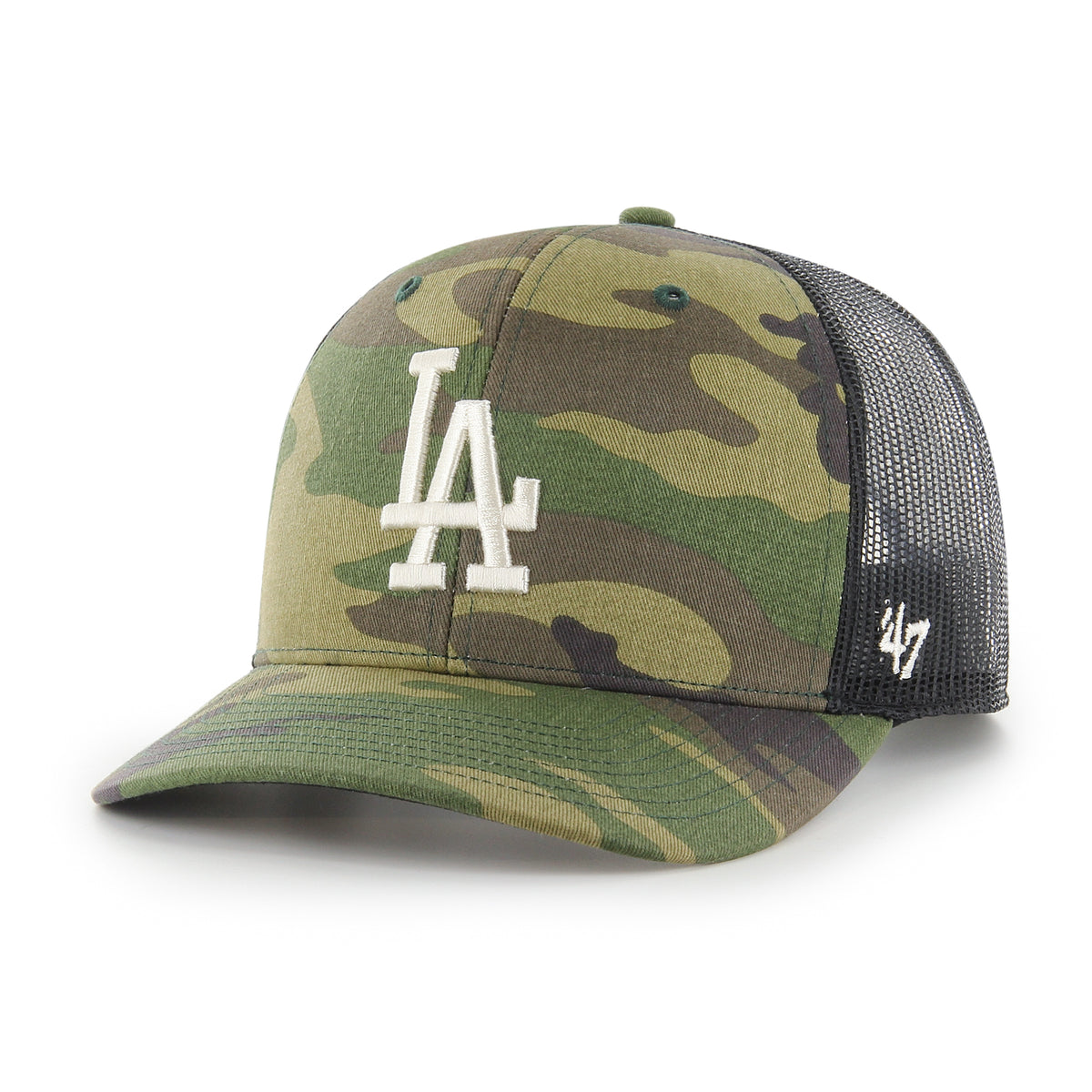 LOS ANGELES DODGERS CAMO '47 TRUCKER