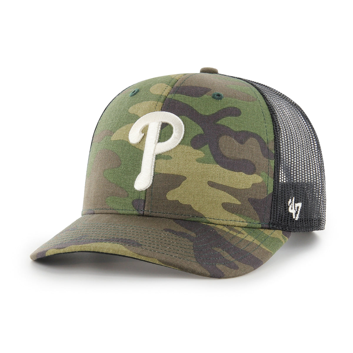 PHILADELPHIA PHILLIES CAMO '47 TRUCKER