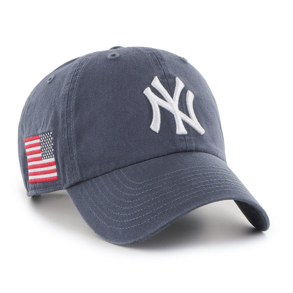 Men's '47 Navy New York Rangers Clean Up Adjustable Hat