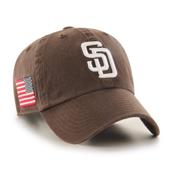 2022 MLB City Connect San Diego Padres Adjustable Hat '47 Clean Up