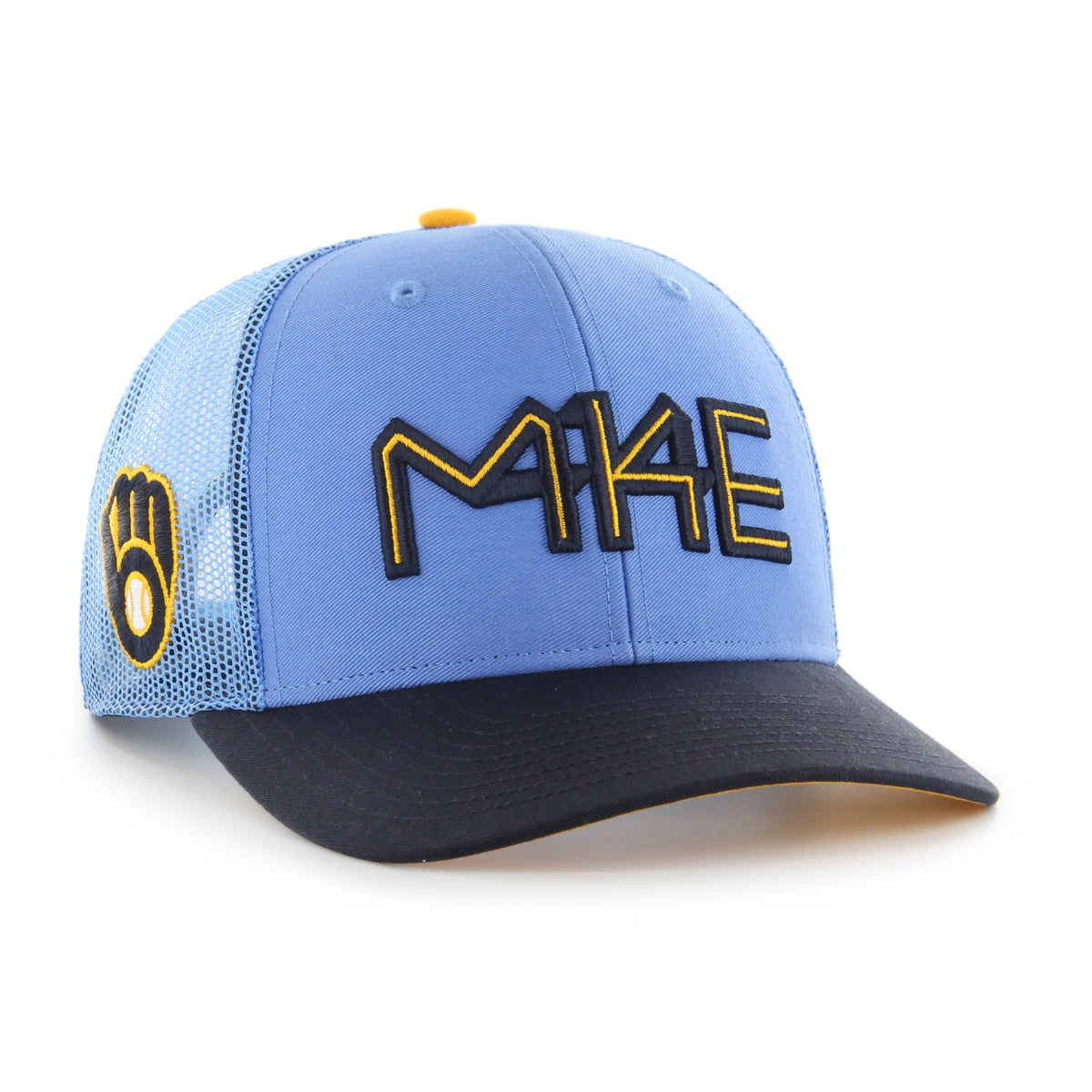 MILWAUKEE BREWERS CITY CONNECT MLB CITY REPLICA '47 TRUCKER