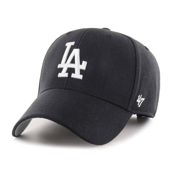 47 BRAND Los Angeles Dodgers '47 MVP Strapback Hat - BLACK