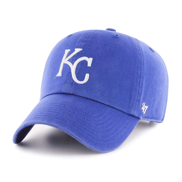 Kansas City Royals '47 Hat Cap Strap Back Gray Chambray Preppy MLB Baseball  Mens
