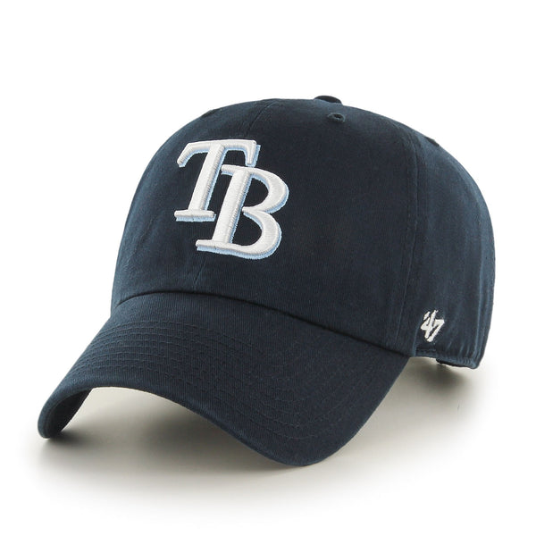 47 Navy Tampa Bay Rays Clean Up Adjustable Hat