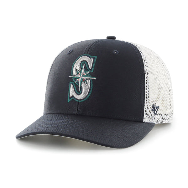 Seattle Mariners Hats Mesh Trucker Cap '47