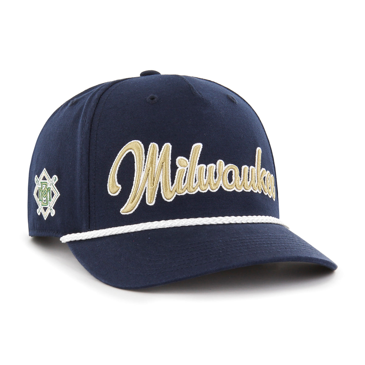 MILWAUKEE BREWERS COOPERSTOWN OVERHAND SCRIPT '47 MVP DV