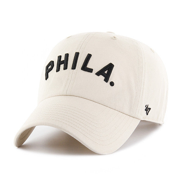 '47 Brand Philadelphia Phillies Cooperstown Script Clean Up Cap – Black, Adjustable Strapback, Cotton Twill - View #9