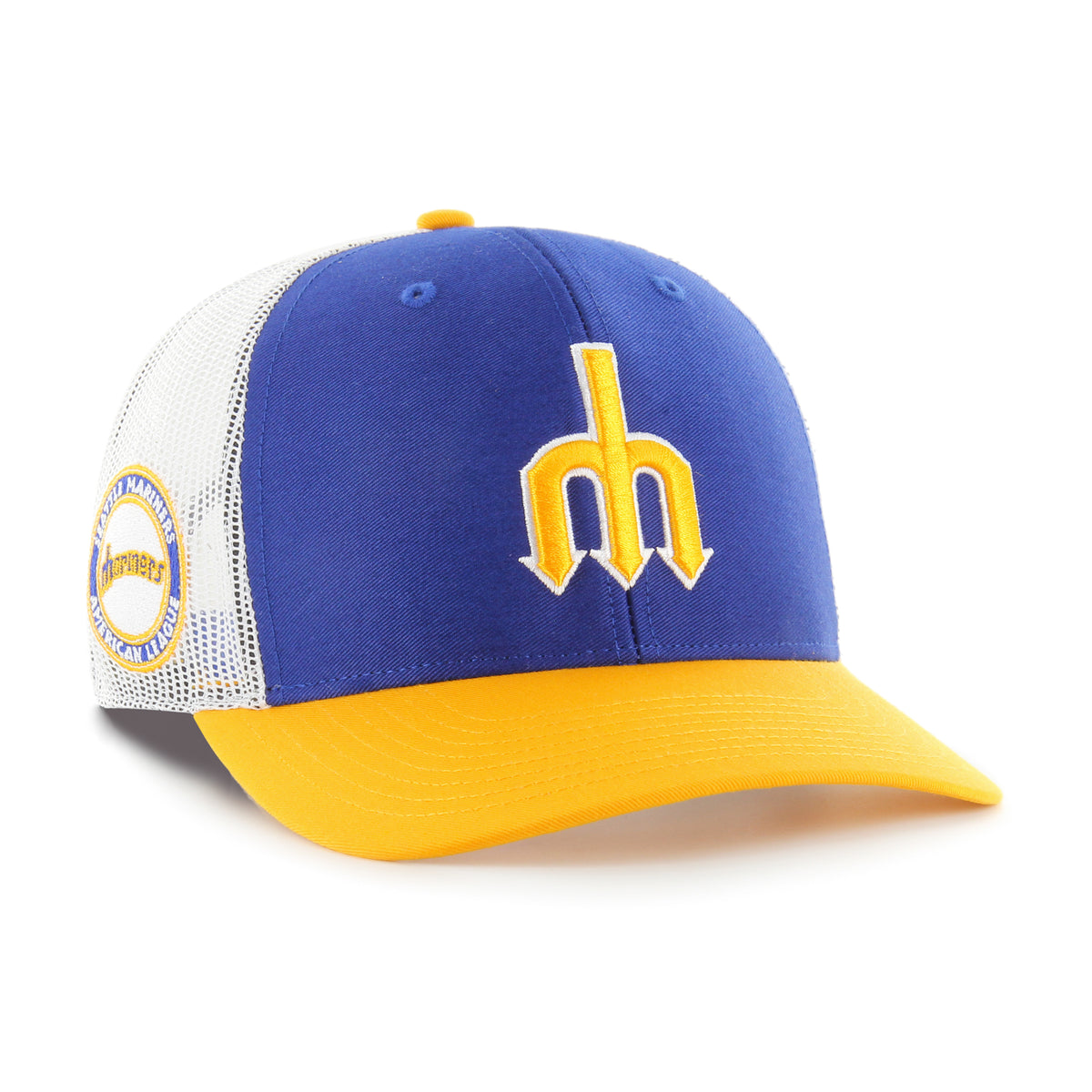 SEATTLE MARINERS COOPERSTOWN SIDE NOTE '47 TRUCKER
