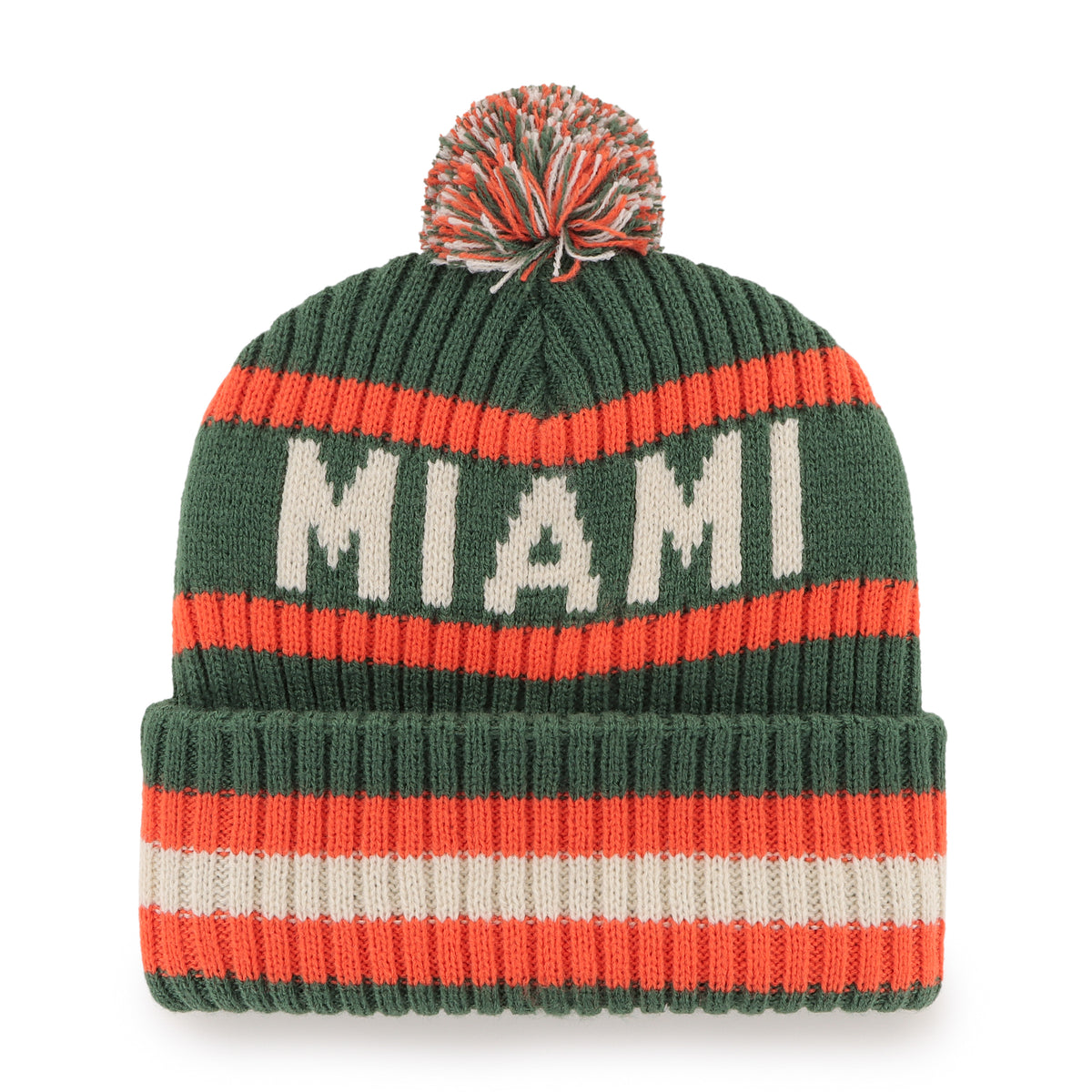 MIAMI HURRICANES BERING 47 CUFF KNIT