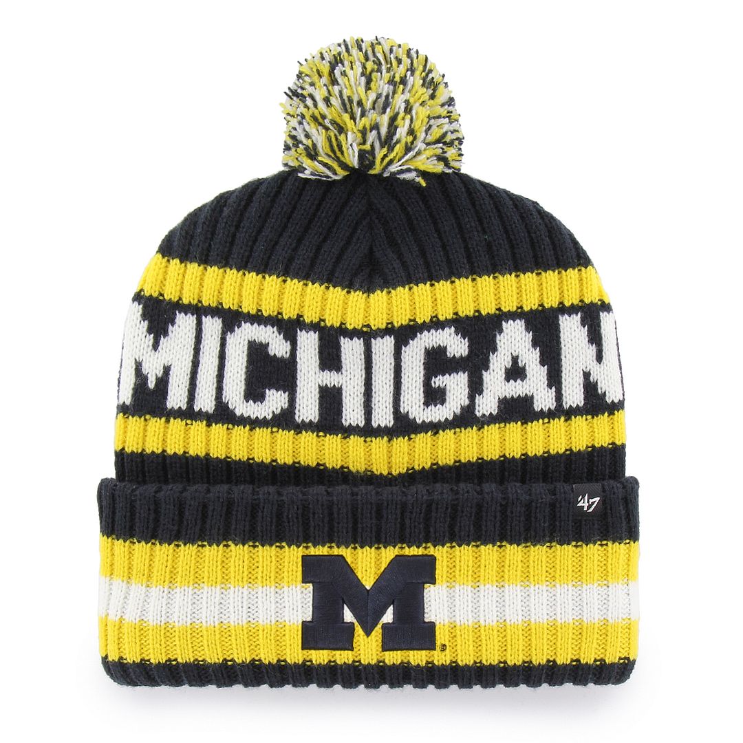 MICHIGAN WOLVERINES BERING '47 CUFF KNIT