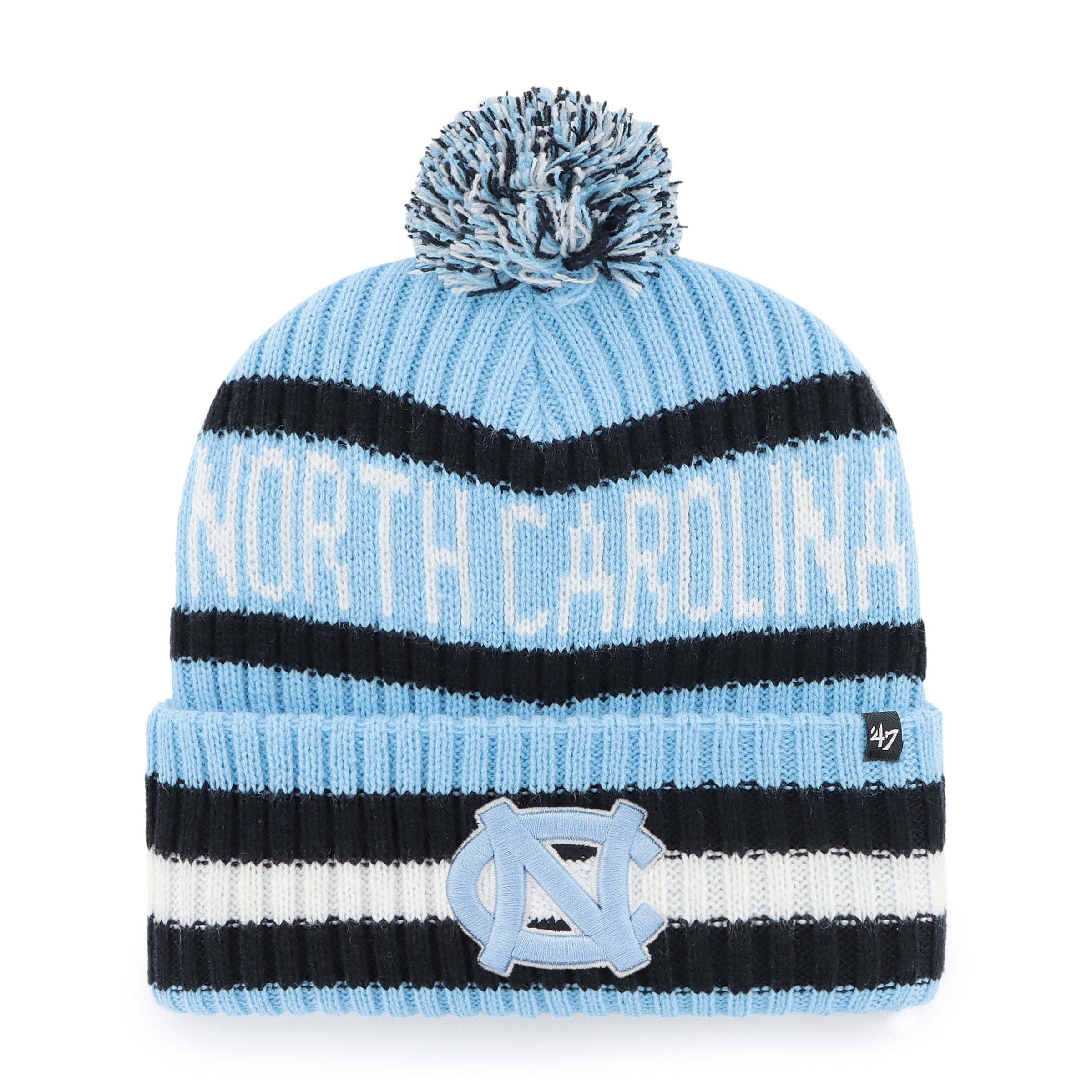 NORTH CAROLINA TAR HEELS UNC BERING 47 CUFF KNIT