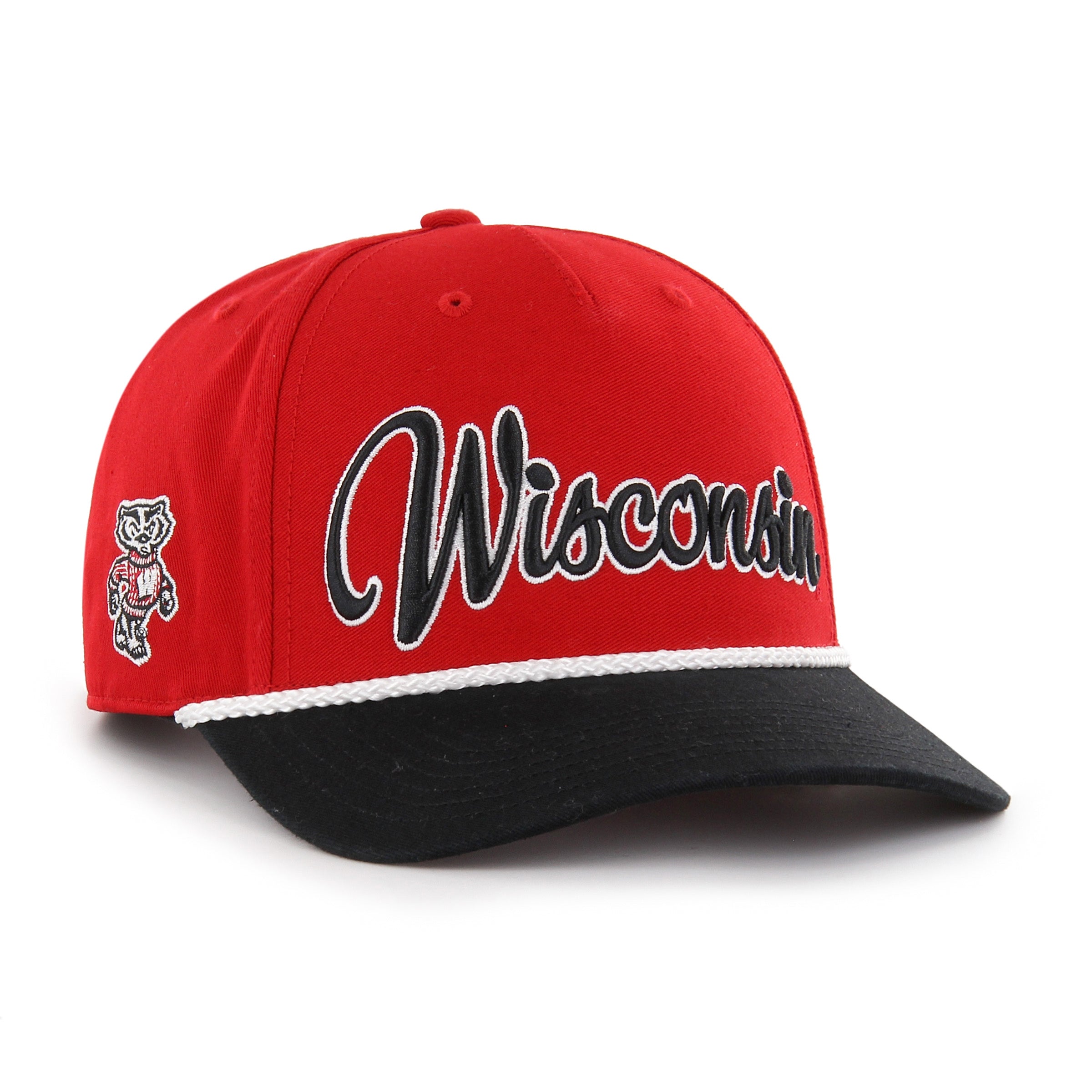 WISCONSIN BADGERS OVERHAND SCRIPT TWO TONE '47 MVP DV