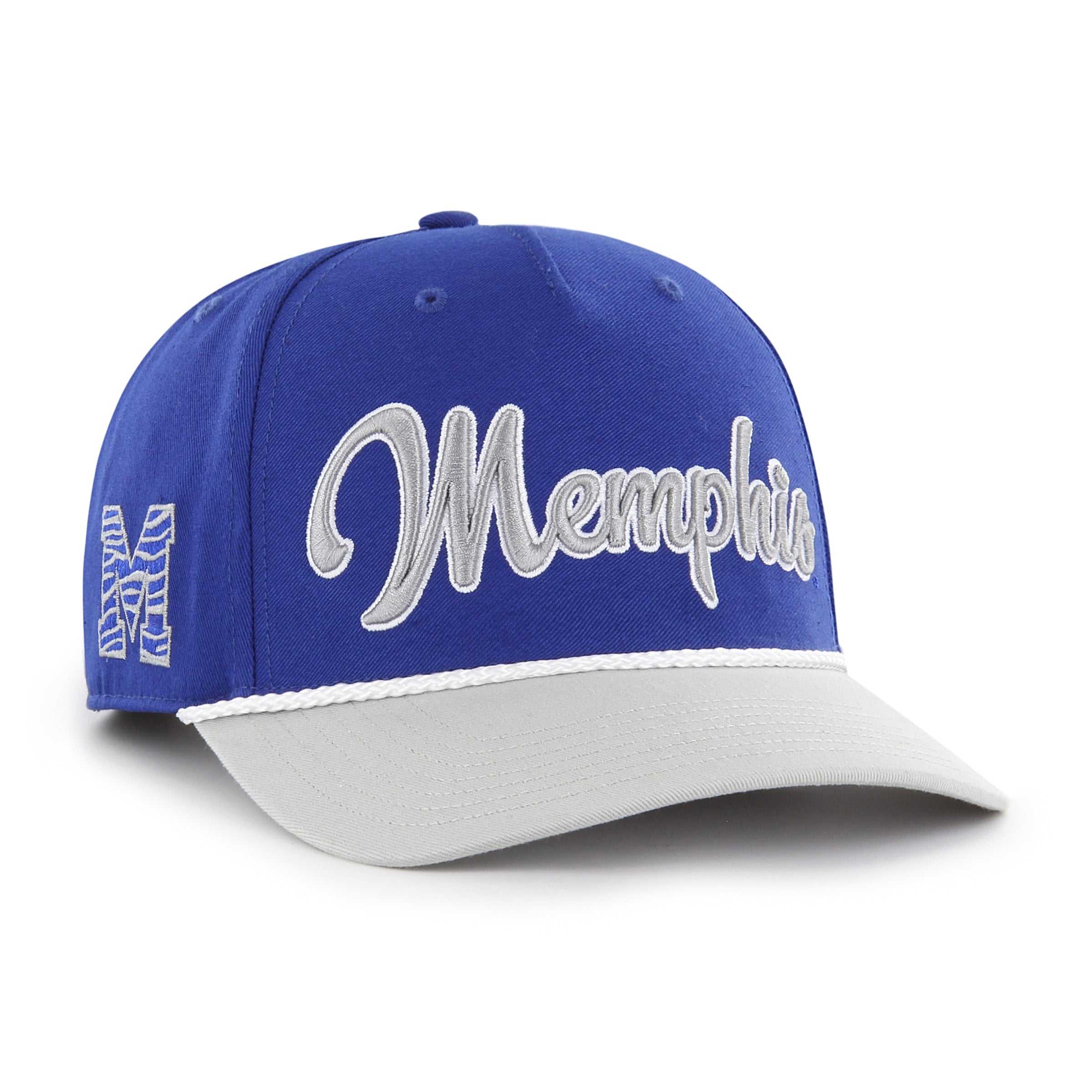 MEMPHIS TIGERS OVERHAND SCRIPT TWO TONE '47 MVP DV