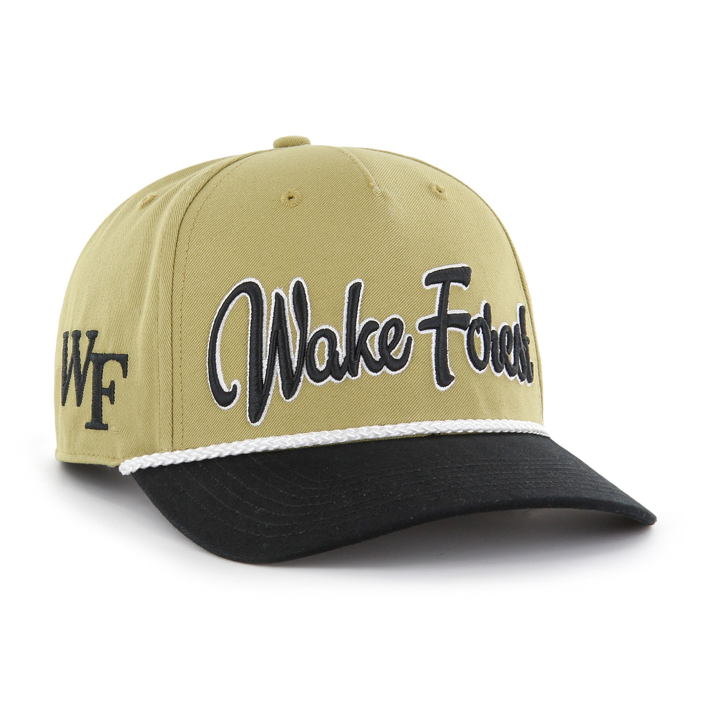 WAKE FOREST DEMON DEACONS OVERHAND SCRIPT TWO TONE '47 MVP DV