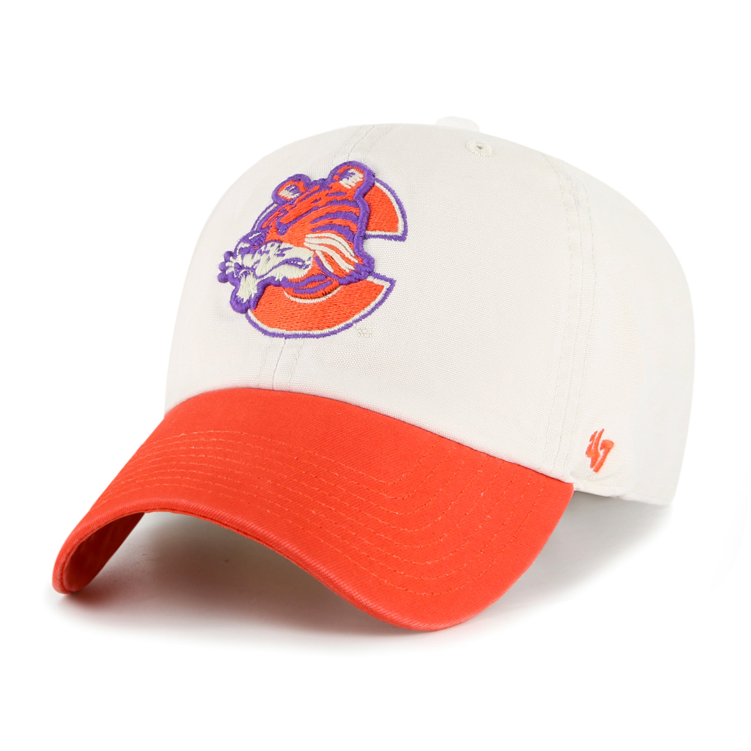 CLEMSON TIGERS VINTAGE SIDESTEP '47 CLEAN UP