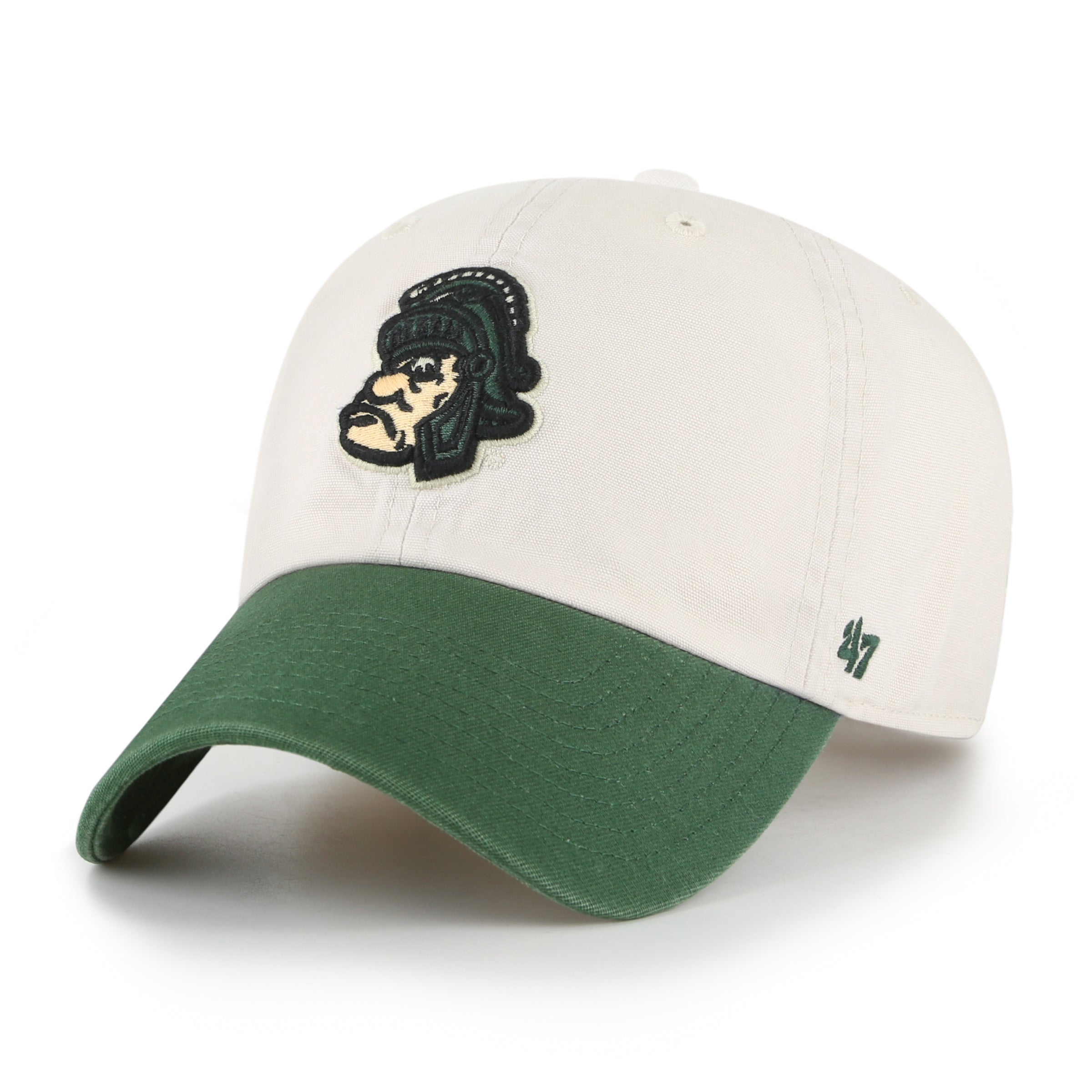 MICHIGAN STATE SPARTANS VINTAGE SIDESTEP '47 CLEAN UP