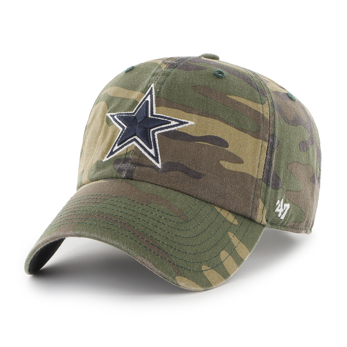 DALLAS COWBOYS CAMO '47 CLEAN UP