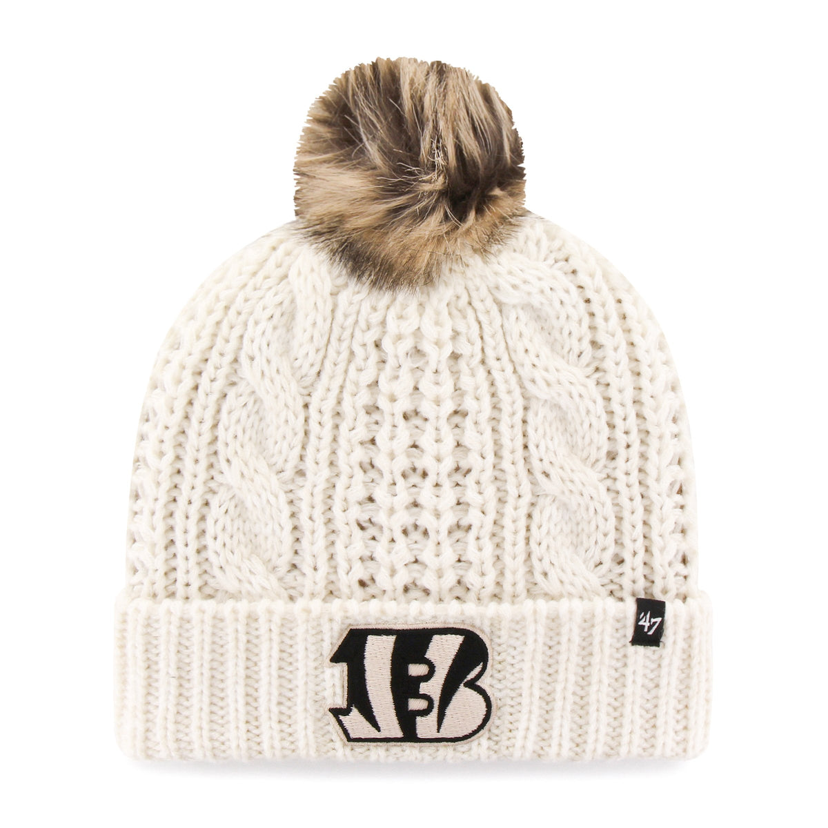 CINCINNATI BENGALS MEEKO '47 CUFF KNIT WOMENS