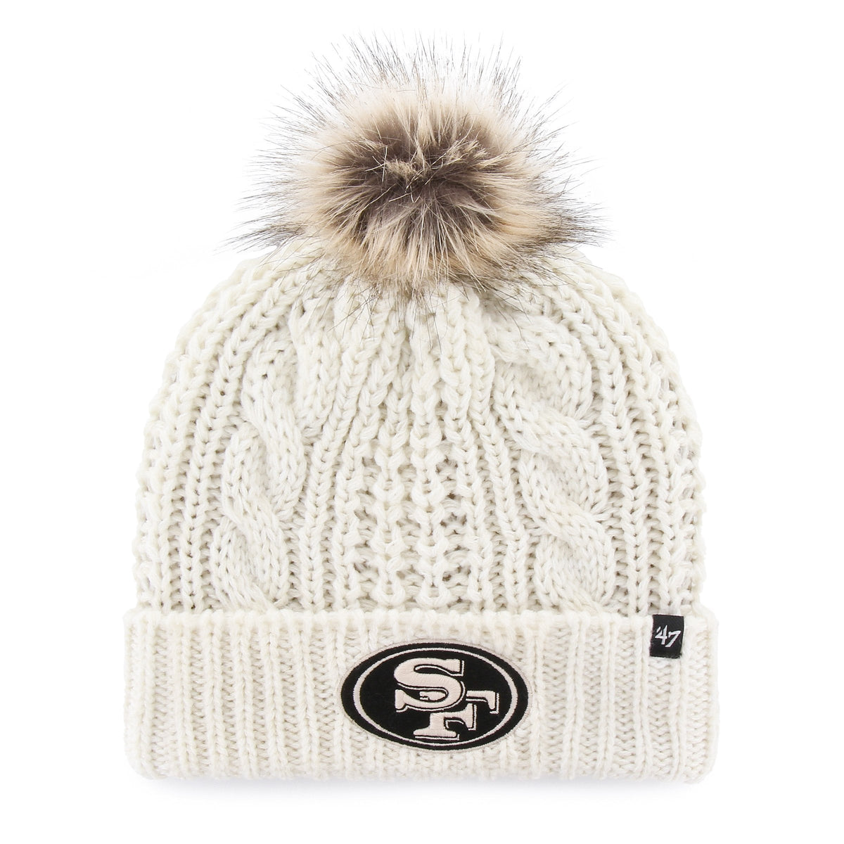 SAN FRANCISCO 49ERS MEEKO '47 CUFF KNIT WOMENS