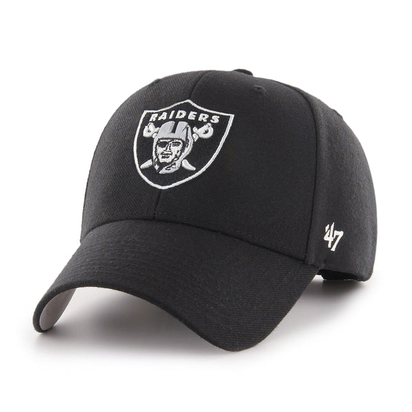 Oakland Raiders TEAM-SCRIPT Grey-Black Knit Beanie Hat by Twins 4