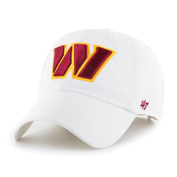 WASHINGTON COMMANDERS 47 CLEAN UP W/ NO LOOP LABEL