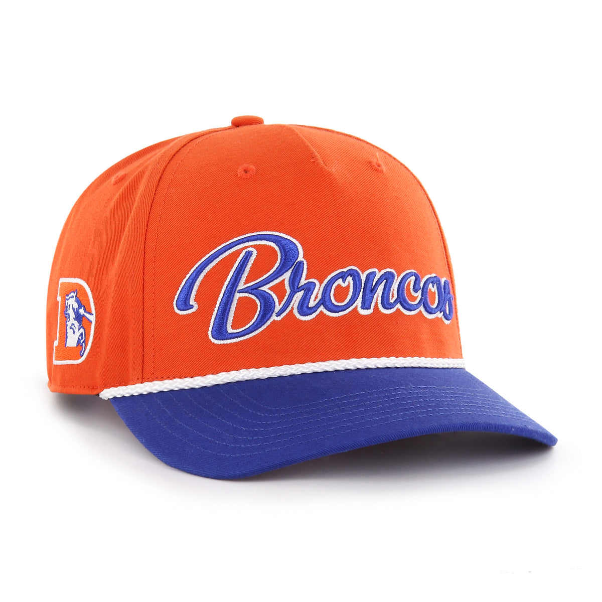 DENVER BRONCOS HISTORIC OVERHAND SCRIPT TWO TONE '47 MVP DV