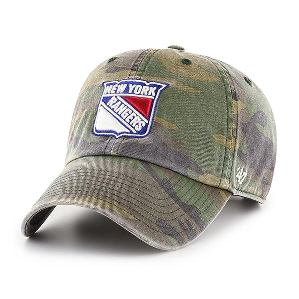 NEW YORK RANGERS CAMO '47 CLEAN UP