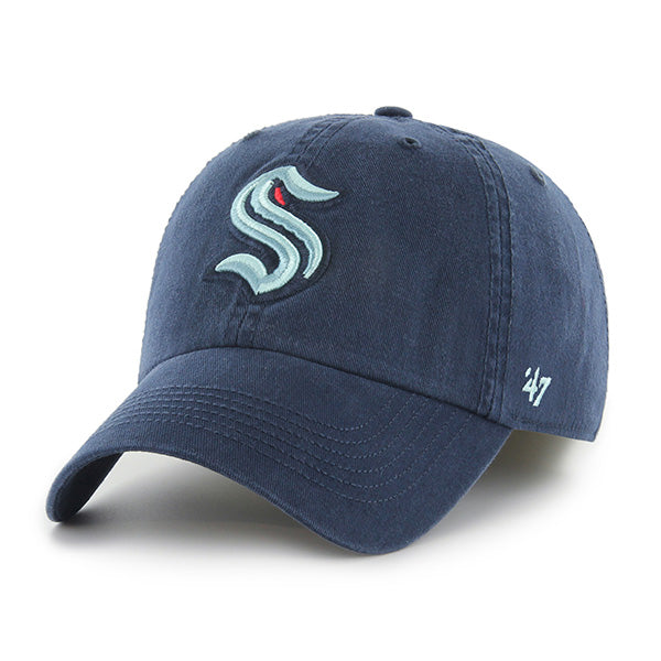 Baseball Cap Seattle Kraken Hat 47 Men's '47 Deep Sea Blue Seattle