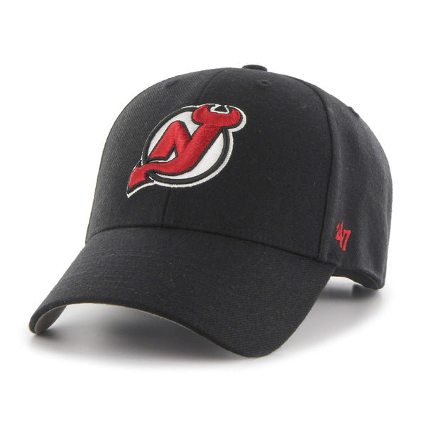 New Jersey Devils Branson 47 Mvp Mesh Black/Black Trucker - 47 Brand cap